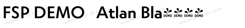 FSP DEMO   Atlan Bla字体转换